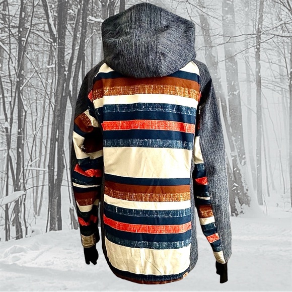 EUC! ROXY WOMAN’S LODGE JACKET DENIM BLUE - Picture 6 of 14